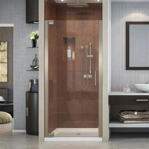 Shower doors from lowe - MAAX. 56-in to 59-in W x 76-in H Single Frameless Sliding Black Alcove Shower Door (Smoke Gray Glass) Model # 136335-973-340-000. Find My Store. for pricing and availability. Dimensions: 56" W to 59" W x 76" H. Door Type: Sliding. Frame Type: Frameless. Multiple Options Available. 